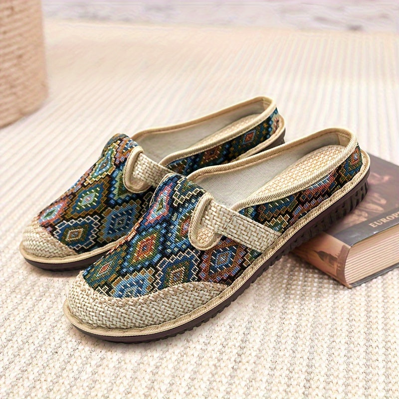 Orlena™ | Zuecos Tejidos Estilo Bohemio