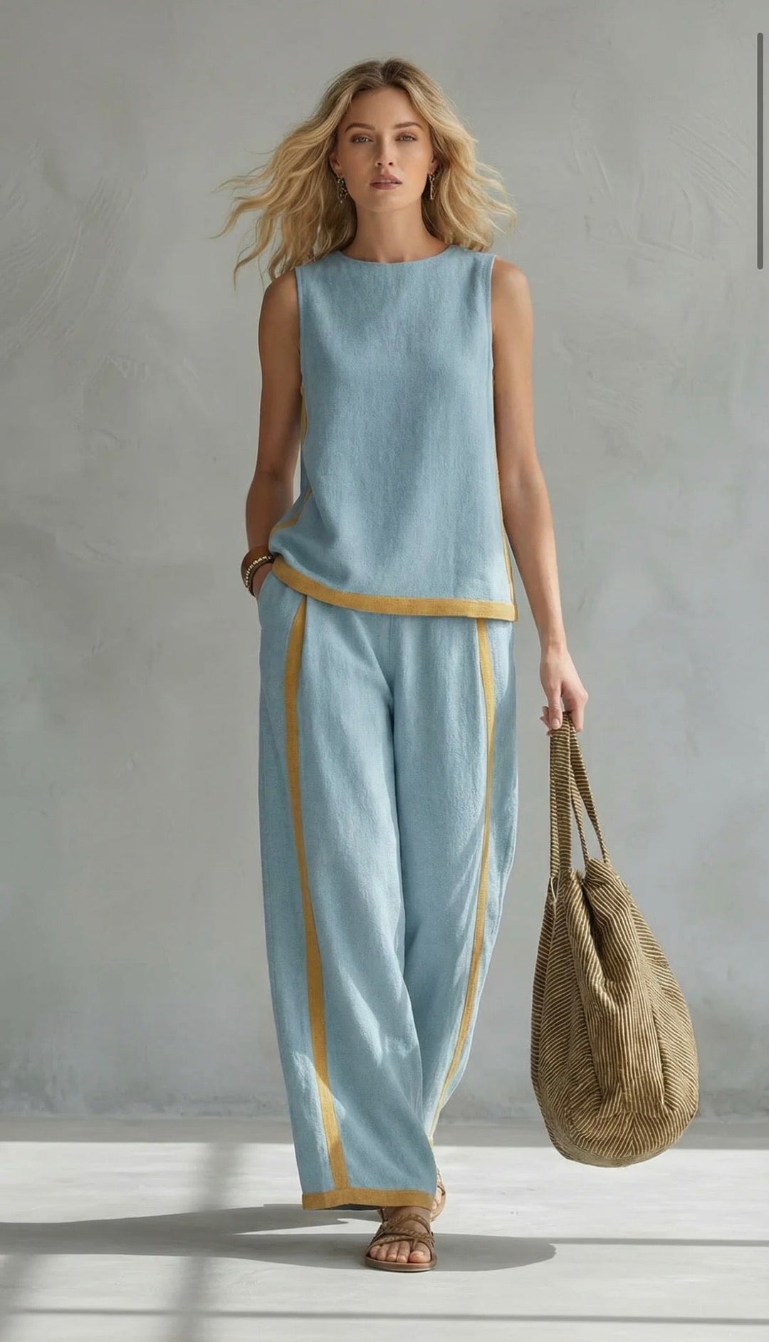 Solange | Conjunto Casual-Chic de Dos Piezas