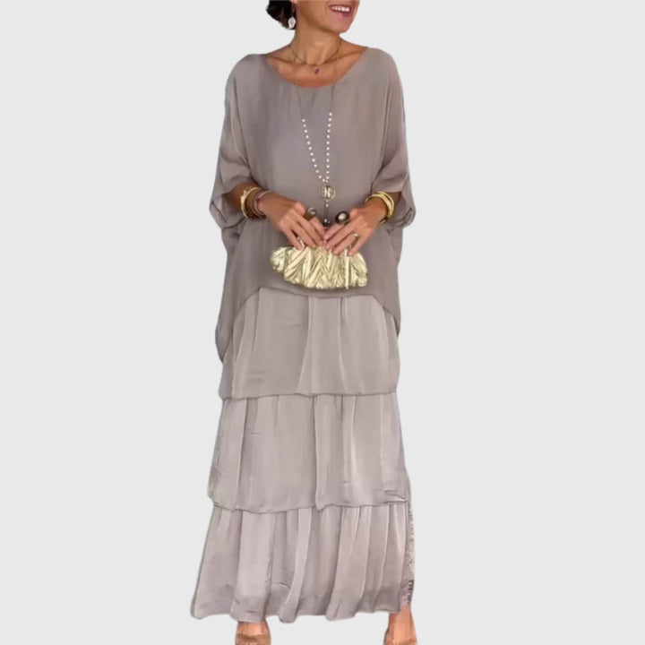 Lucille™ | Vestido Maxi Elegante y Fluido
