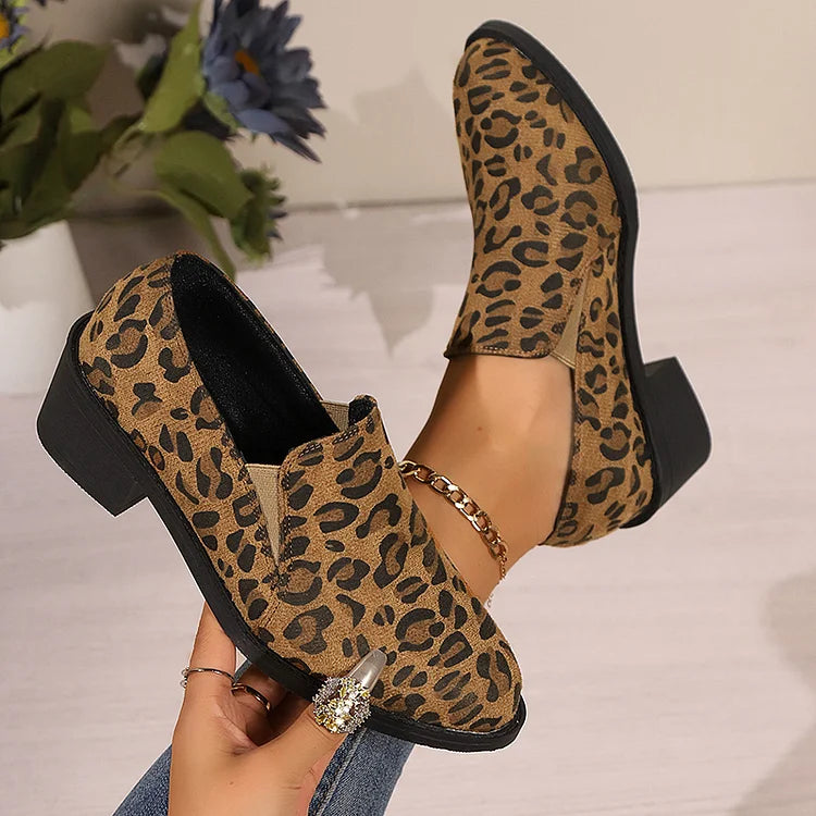 Angélique™ | Mocasines Leopardo