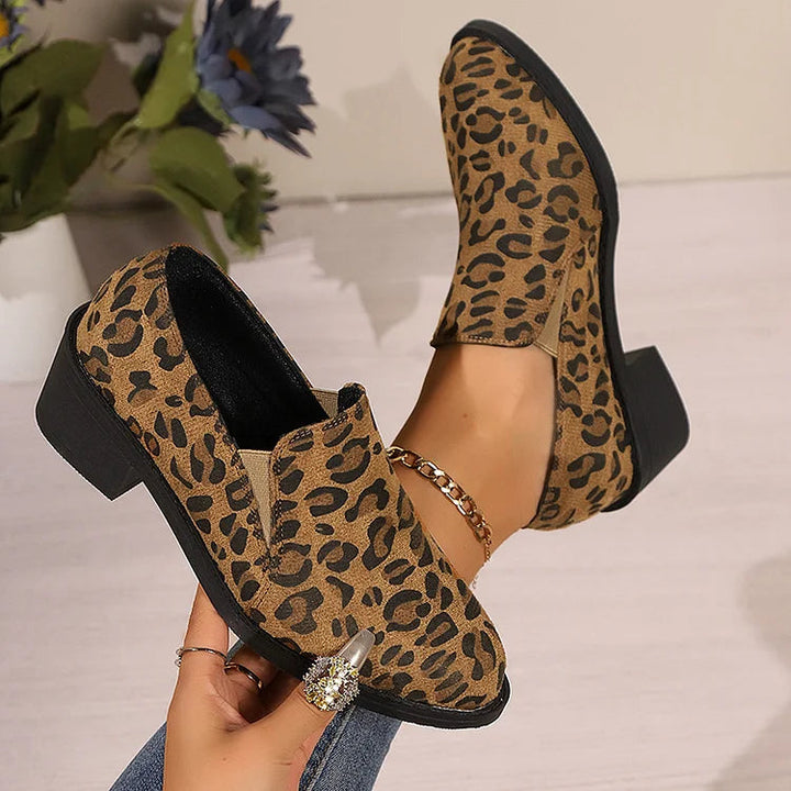 Angélique™ | Mocasines Leopardo