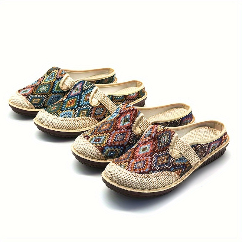 Orlena™ | Zuecos Tejidos Estilo Bohemio