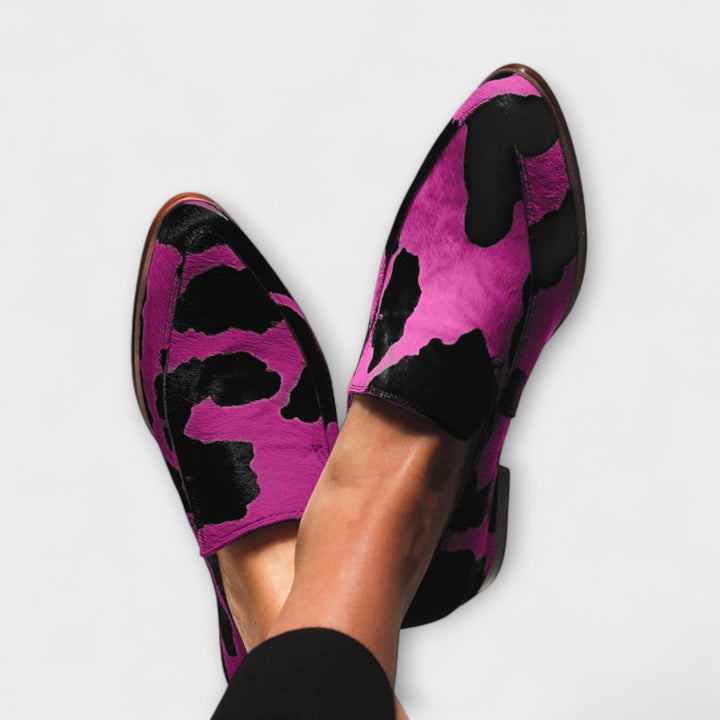 Paloma™ | Mocasines Estampado Vaca