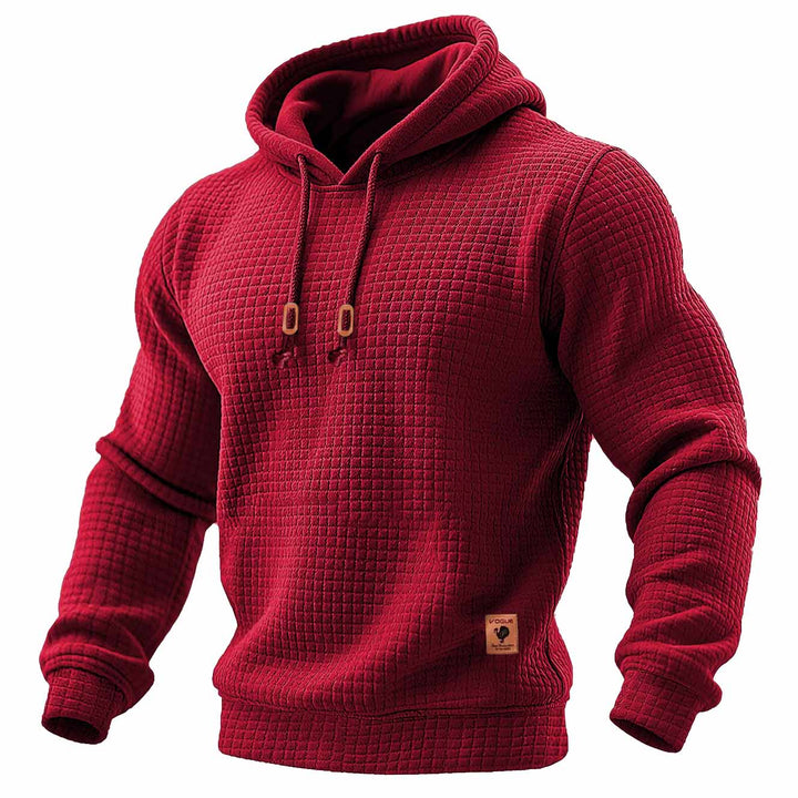 Álvaro™ | Sudadera Acolchada Waffle con Capucha