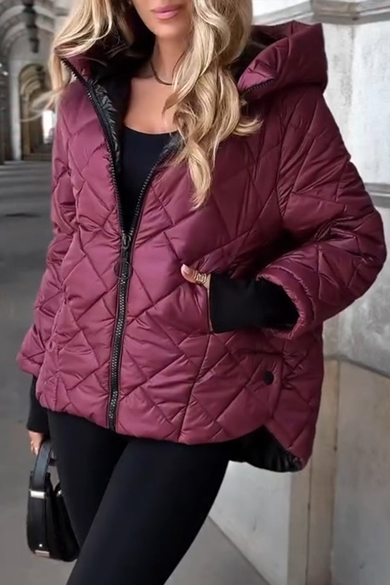 Nadia | Chaqueta cálida con capucha