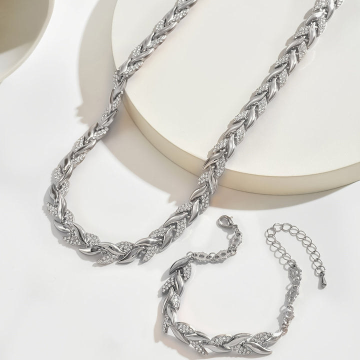 Verónica – Parure de Strass y Cristal