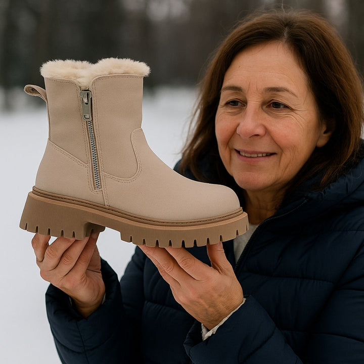 NordicWarm - zapatos ergonómicos, impermeables y antideslizantes para otoño e invierno para el alivio del dolor