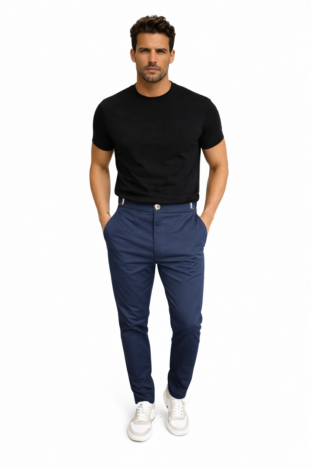 Álvaro - Pantalón masculino slim fit