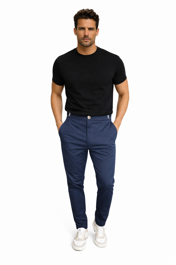 Álvaro - Pantalón masculino slim fit