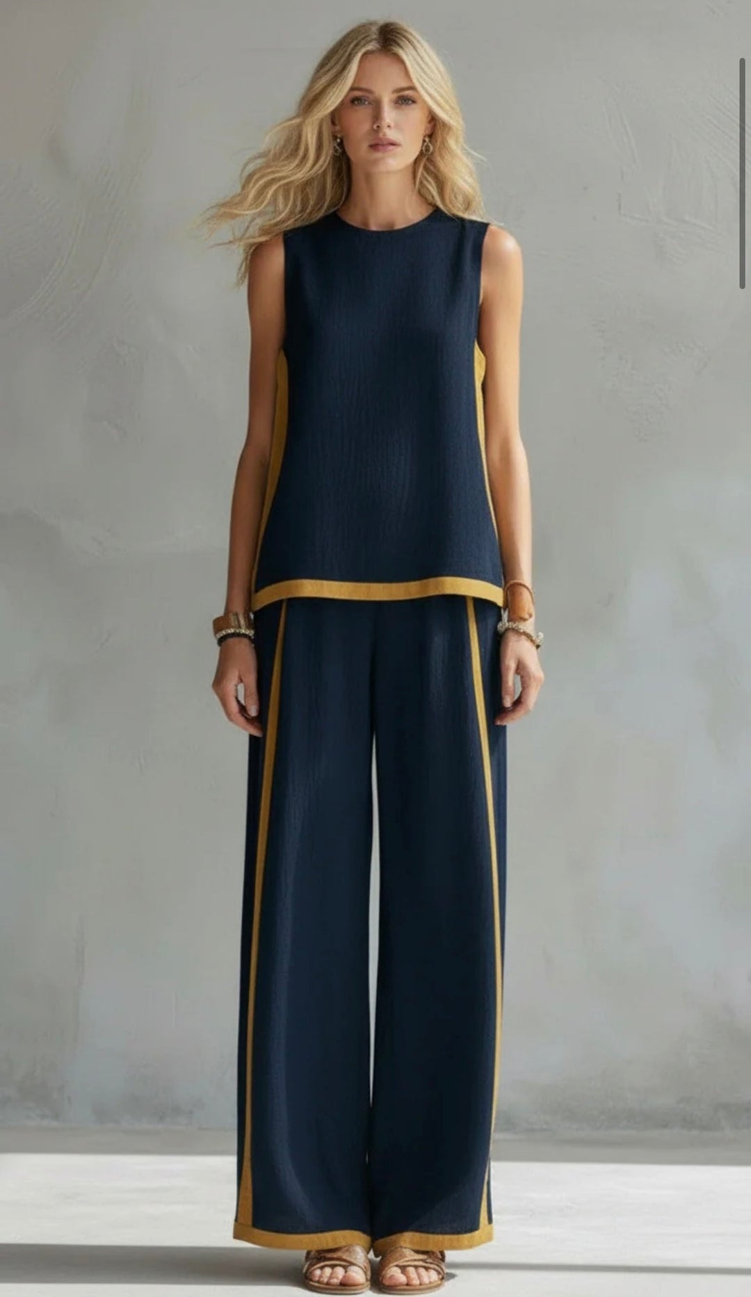 Solange | Conjunto Casual-Chic de Dos Piezas
