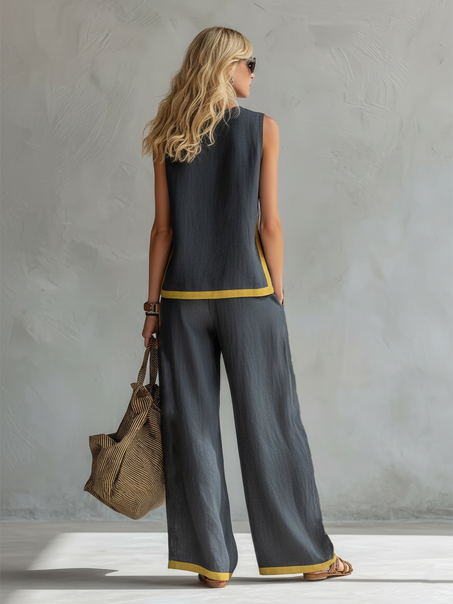 Solange | Conjunto Casual-Chic de Dos Piezas