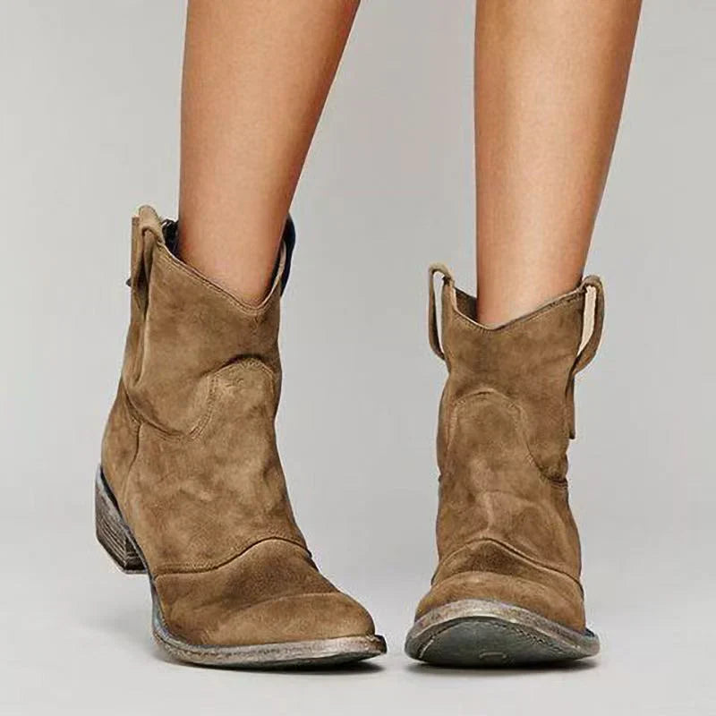 Clara - Botas Ortopédicas de Ante