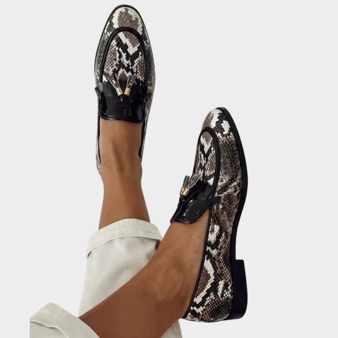 Kaelani | Zapatos con Flecos Exóticos
