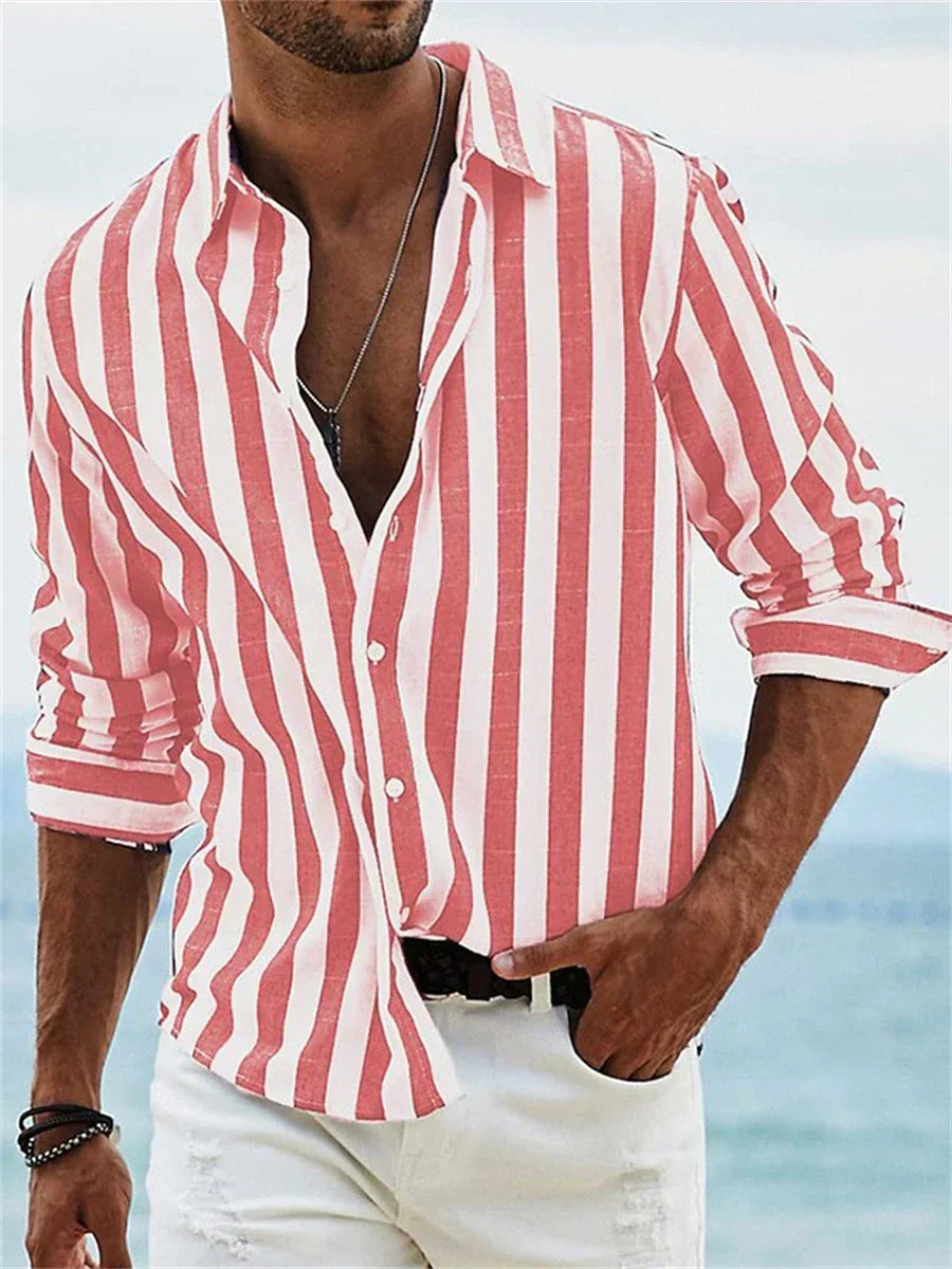 Leonardo | Camisa de rayas de verano