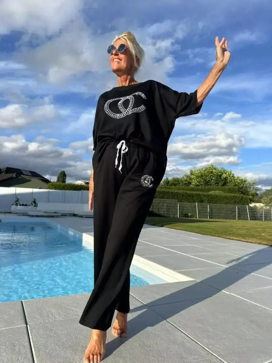 Conjunto Casual de Dos Piezas para Mujer – Comodidad y Estilo