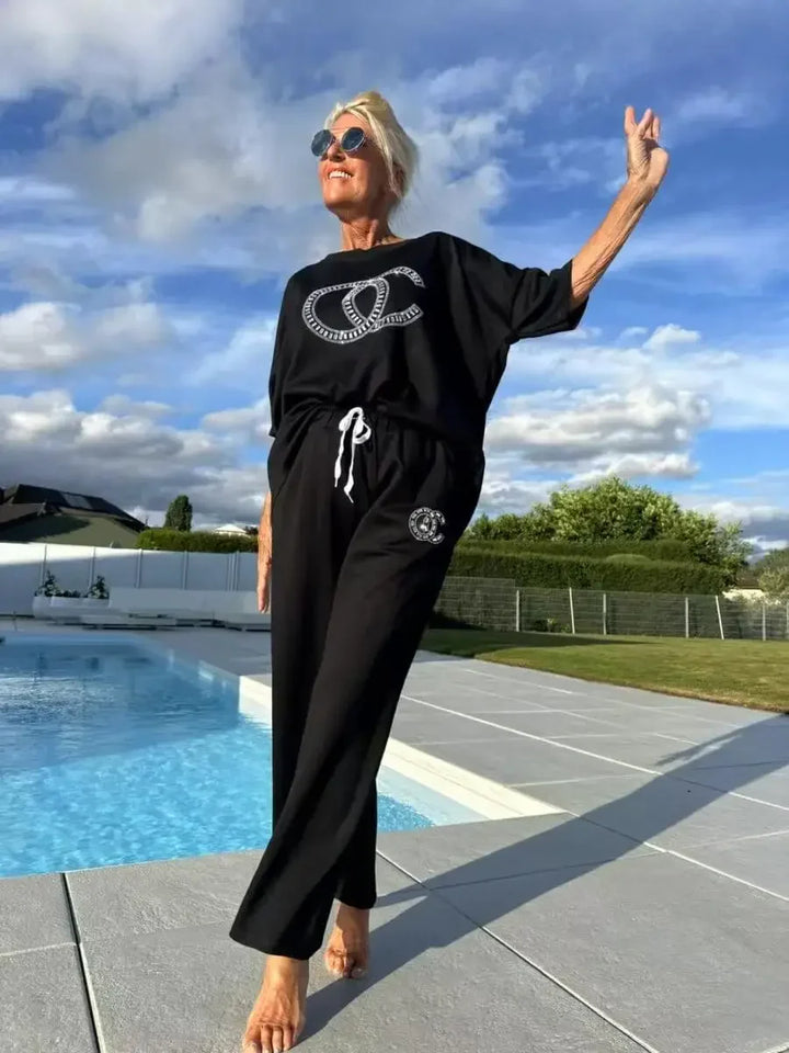 Conjunto Casual de Dos Piezas para Mujer – Comodidad y Estilo