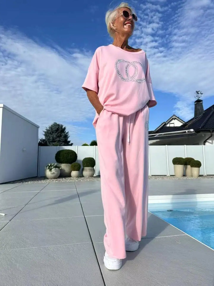 Conjunto Casual de Dos Piezas para Mujer – Comodidad y Estilo