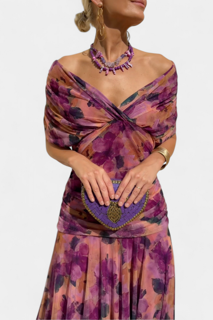 Alicia™ — Vestido floral con gracia etérea