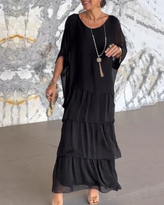 Lucille™ | Vestido Maxi Elegante y Fluido