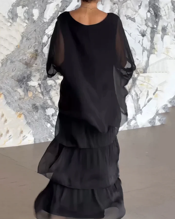 Lucille™ | Vestido Maxi Elegante y Fluido