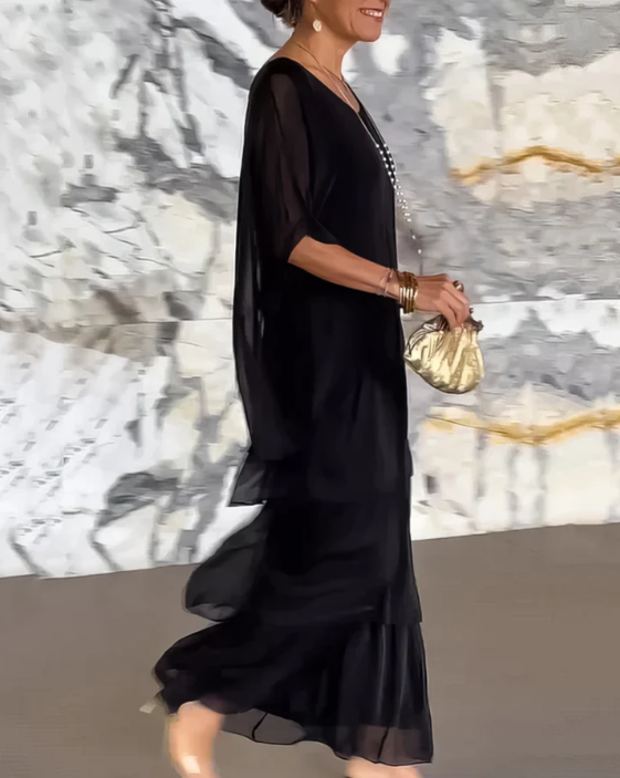 Lucille™ | Vestido Maxi Elegante y Fluido