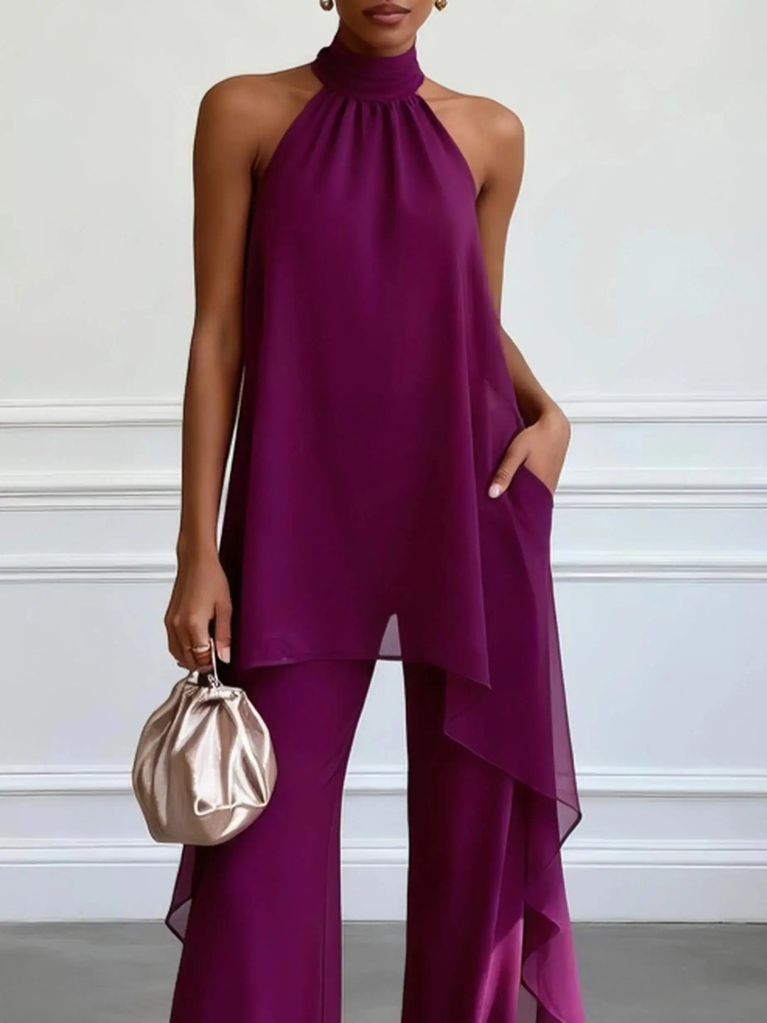 Viola™ | Conjunto Halter Elegante