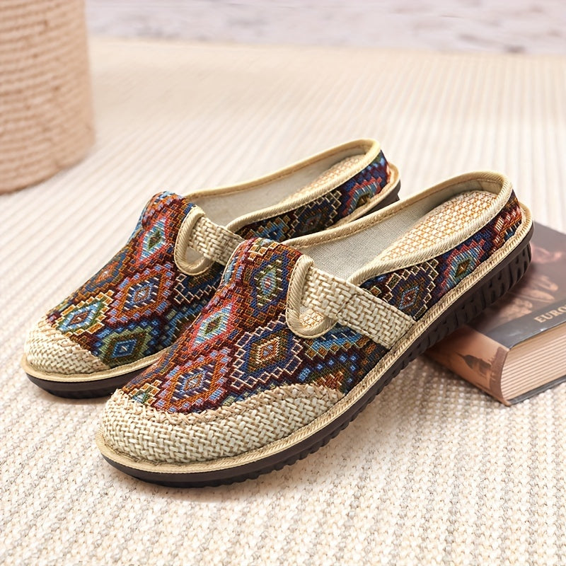 Orlena™ | Zuecos Tejidos Estilo Bohemio