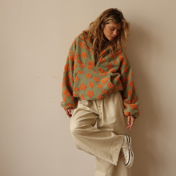 Vanessa | Suéter con estampado de flores