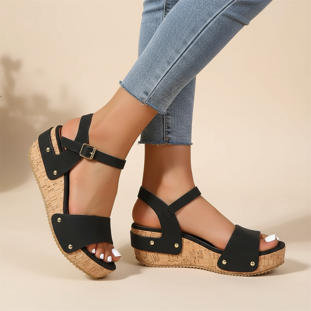 Daniela – Sandalias Elegantes con Cuña