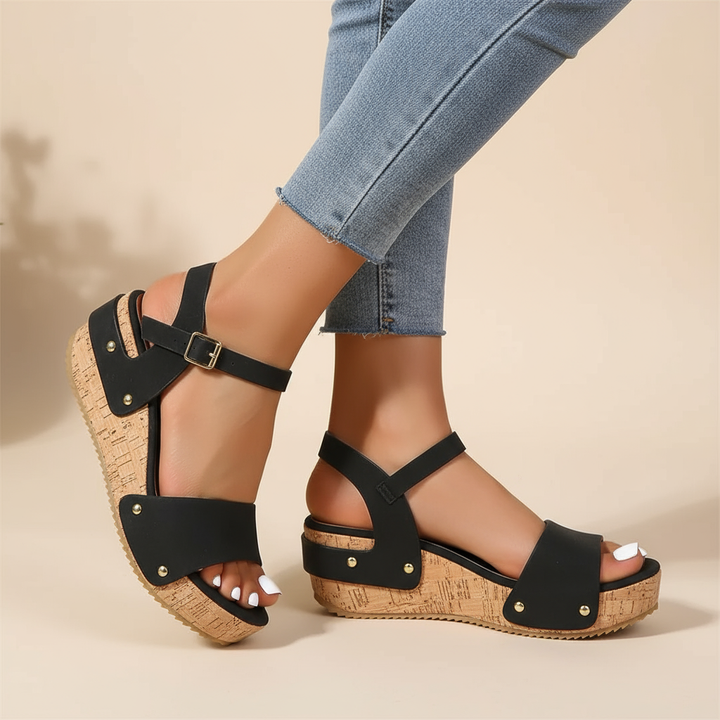 Daniela – Sandalias Elegantes con Cuña