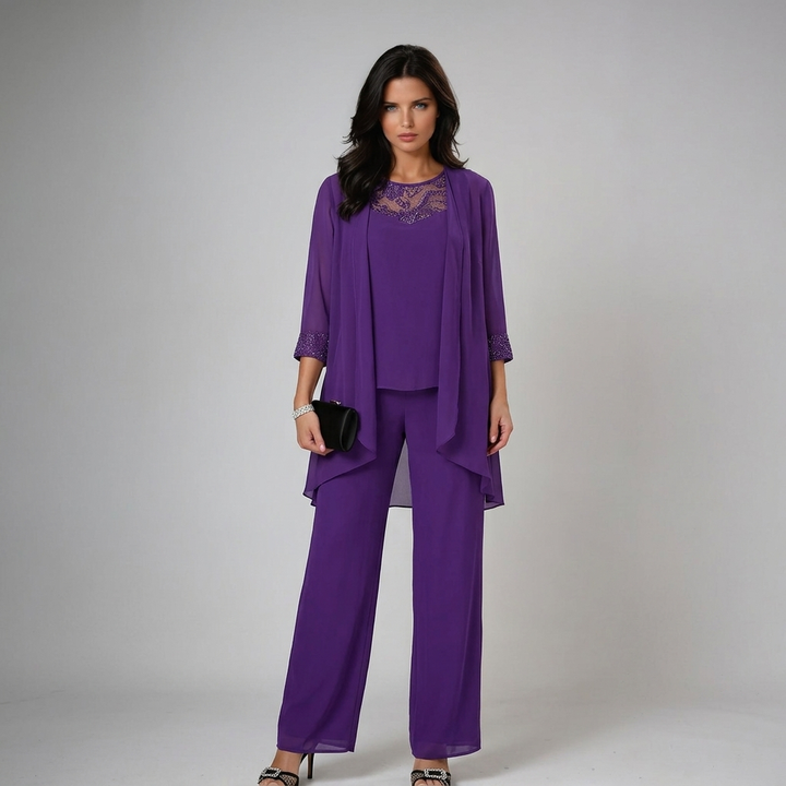 Iva™ | Elegante Conjunto de Tres Piezas