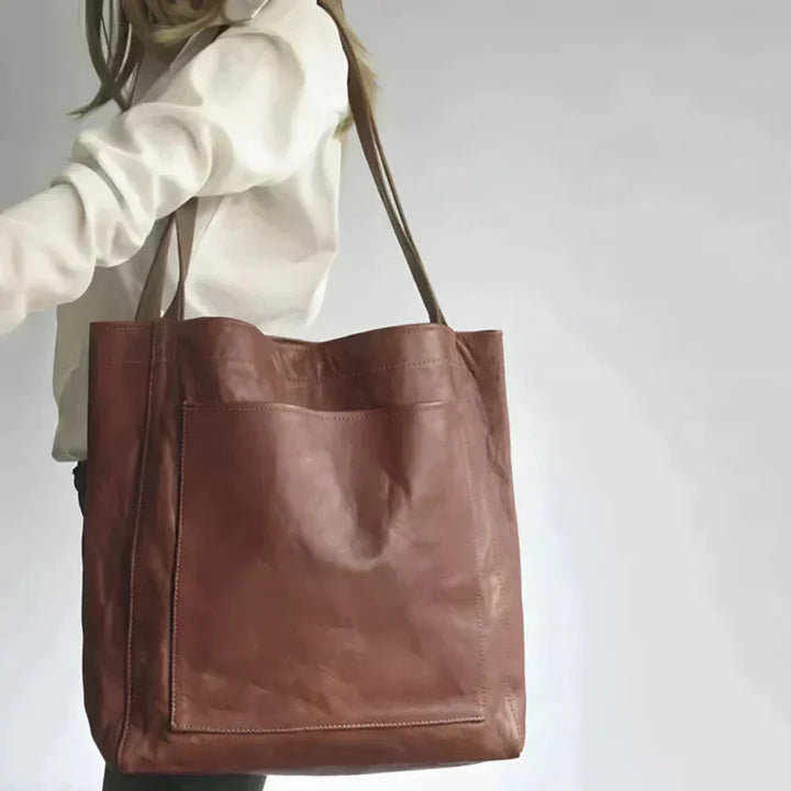 Pamela - Tote de Cuero Clásico