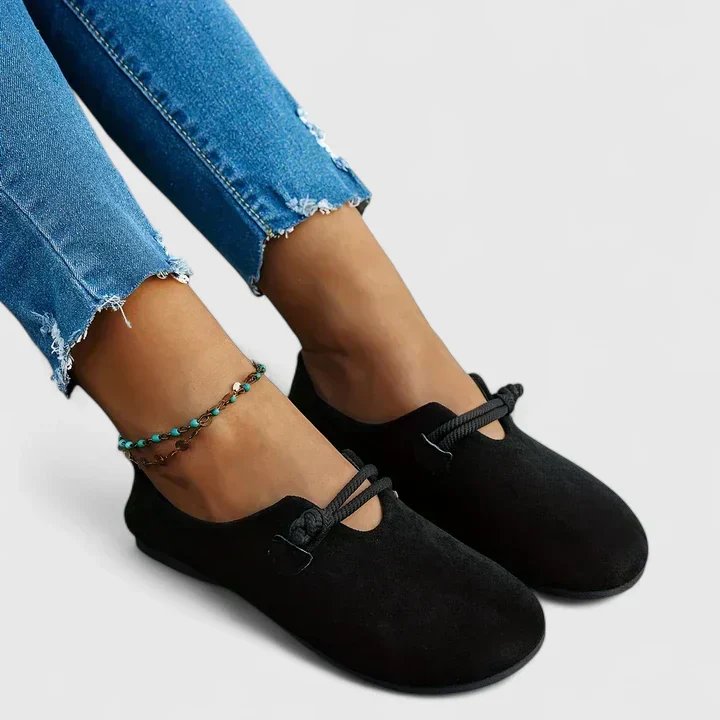 Claire™ | Mocasines cómodos con lazo