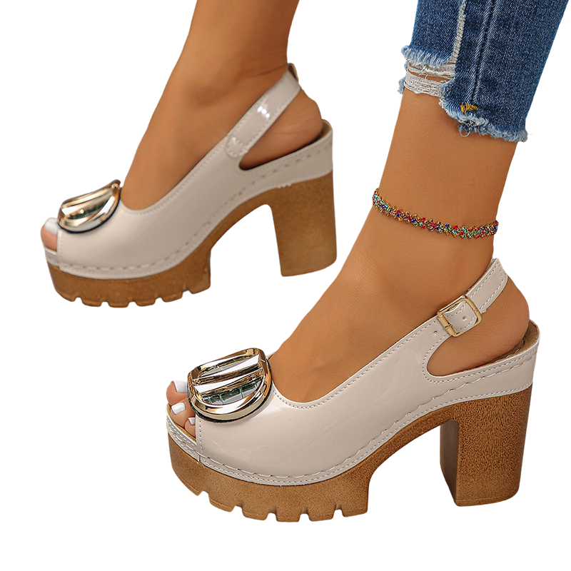 Alina™ | Sandalias de Tacón Elegantes